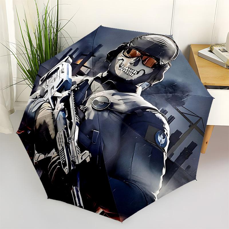 Skull Mask, Tactical Gear Automatic Opening and Closing, 8 rib Structure Portable Umbrella, Suitable for Men and Women in All Seasons Perfe
Skull Mask, Tactical Gear Automatic Opening and Closing, 8 rib Structure Portable Umbrella, Suitable for Men and Women in All Seasons Perfe