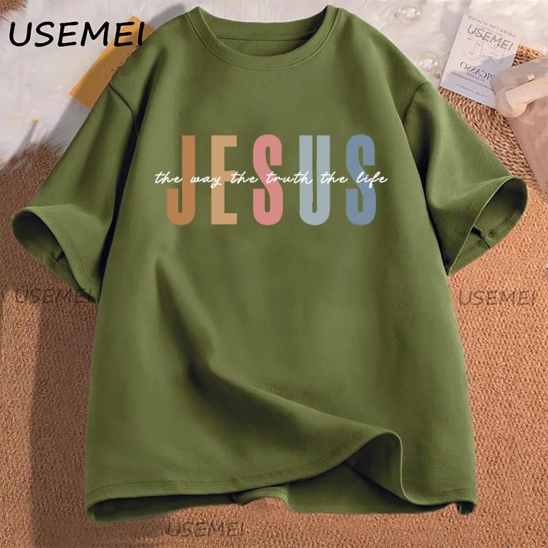 Jesus The Way The Truth The Life Tshirt Men Women Religious Faith Christian T Shirt Casual Cotton Bible Verse Jesus Lover 4XL
Jesus The Way The Truth The Life Tshirt Men Women Religious Faith Christian T Shirt Casual Cotton Bible Verse Jesus Lover 4XL