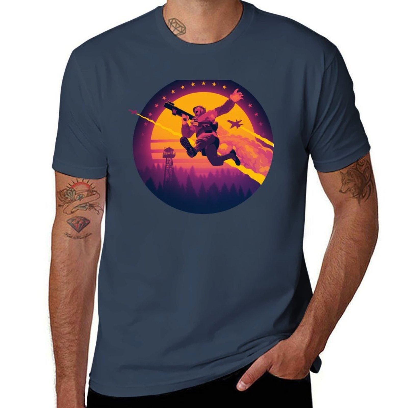 Team Fortress 2: Meet the Soldier (Sunset) T-Shirt man t shirts high quality luxury brand t shirts for man cotton T-Shirt S
Team Fortress 2: Meet the Soldier (Sunset) T-Shirt man t shirts high quality luxury brand t shirts for man cotton T-Shirt S
