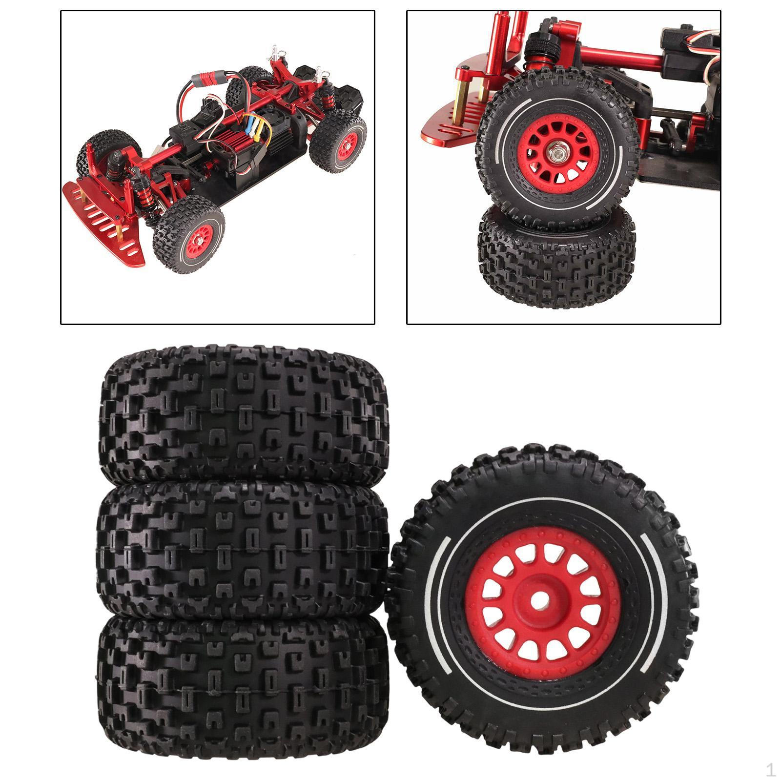4 Pieces of RC Car Tires for Convenient Replacement Accessories червоний
4 Pieces of RC Car Tires for Convenient Replacement Accessories червоний