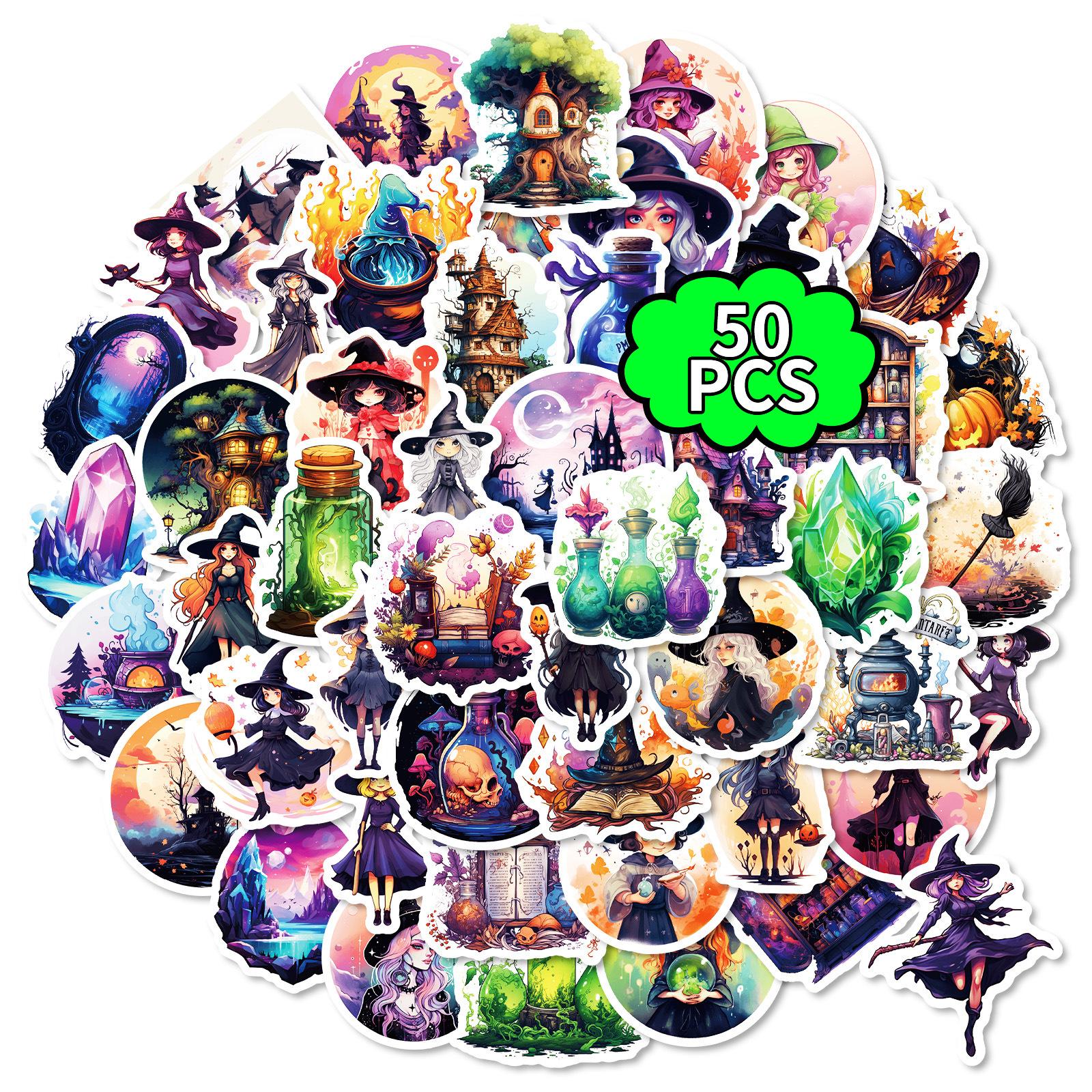 50pc/pack Halloween Gothic aesthetic stickers, waterproof retro witch stickers DIY decorative stickers for phone bag kettle kid
50pc/pack Halloween Gothic aesthetic stickers, waterproof retro witch stickers DIY decorative stickers for phone bag kettle kid