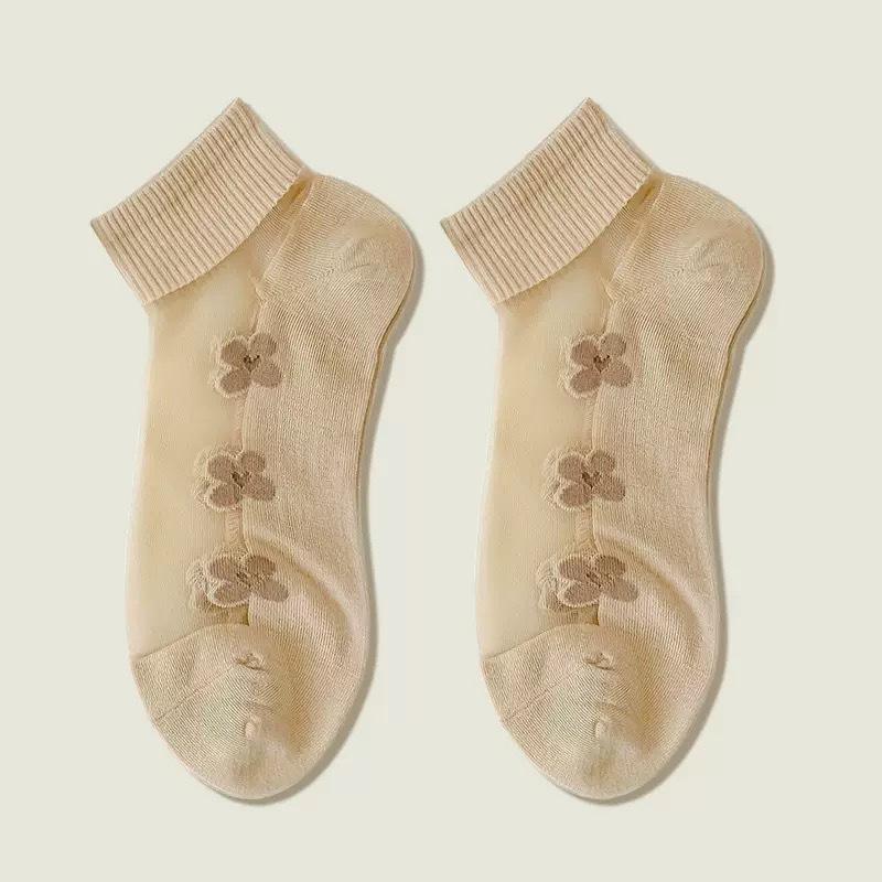 Cartoon Womens Breathable Socks Cotton Bottom Crystal Socks Short Ankle Socks for Spring Summer Transparent Ladies Socks one size【cass】
Cartoon Womens Breathable Socks Cotton Bottom Crystal Socks Short Ankle Socks for Spring Summer Transparent Ladies Socks one size【cass】