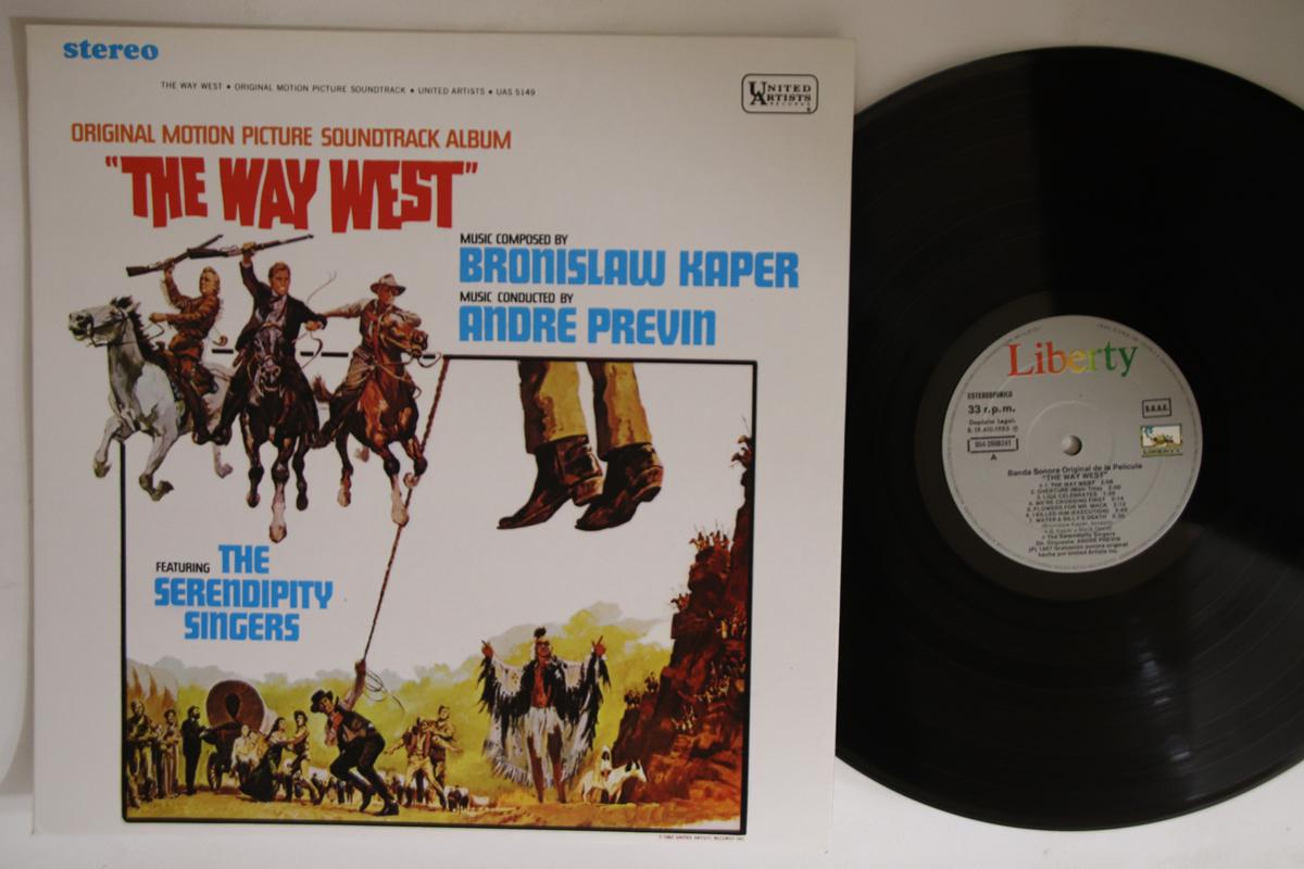 LP Record OST, BRONISLAW KAPER, ANDRE PREVIN - Way West 0542606241 LIBERTY Spain Soundtracks & Musicals Used
LP Record OST, BRONISLAW KAPER, ANDRE PREVIN - Way West 0542606241 LIBERTY Spain Soundtracks & Musicals Used