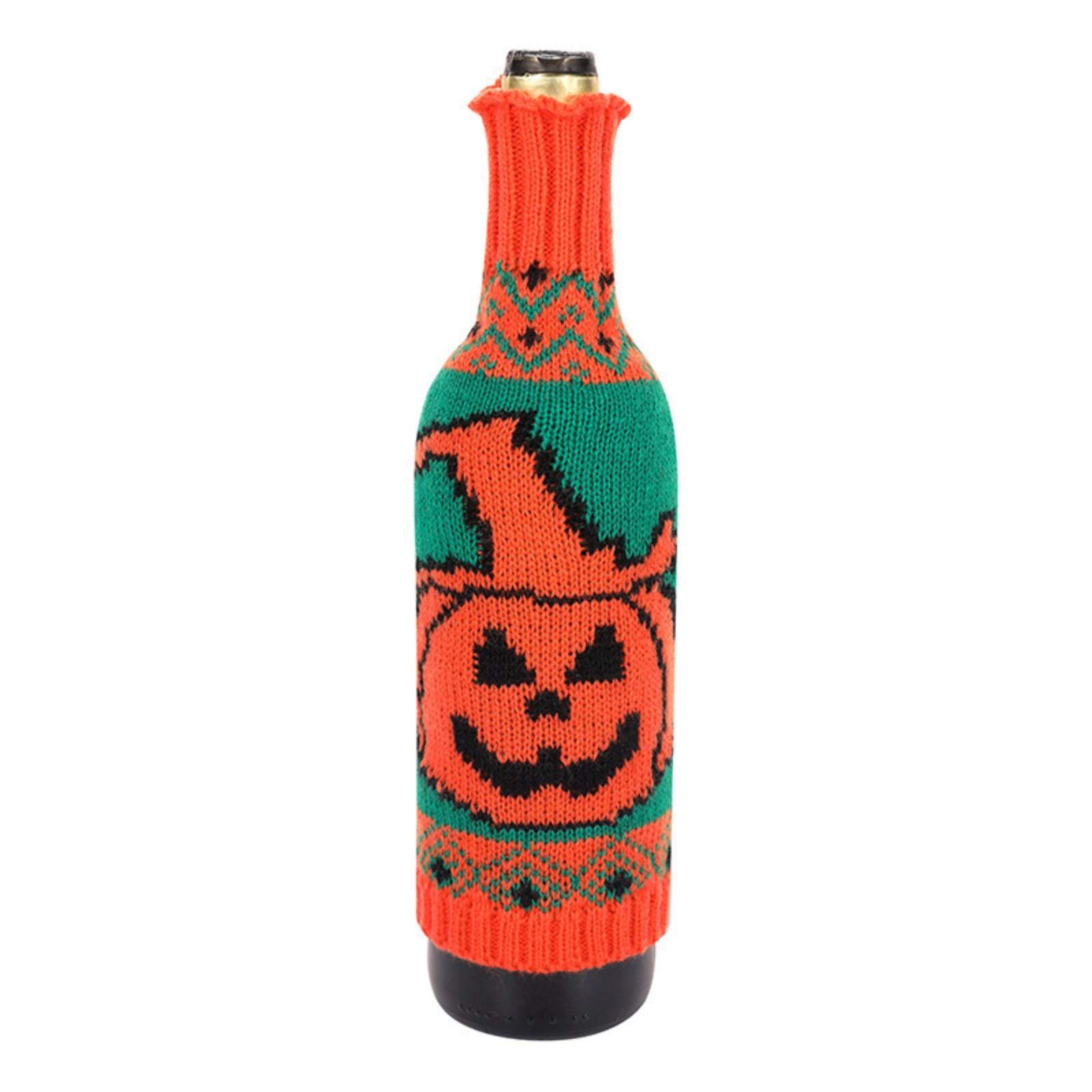 Halloween Wine Bottle Covers Halloween Party Cartoon Knitted Pumpkin Wine Bottle Cover Table Decorations Wine Bottle Clothes
Halloween Wine Bottle Covers Halloween Party Cartoon Knitted Pumpkin Wine Bottle Cover Table Decorations Wine Bottle Clothes