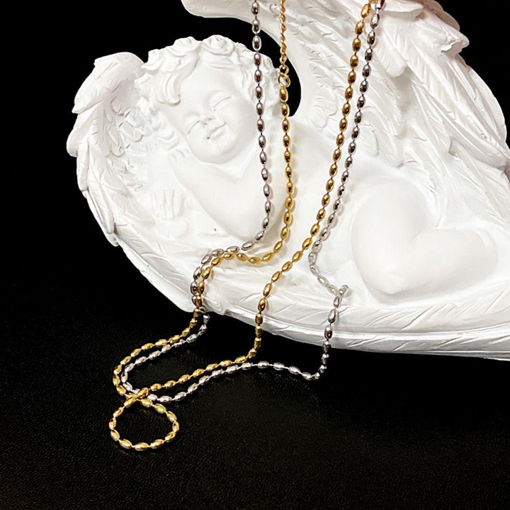 Collar Chain Female Korean Style Necklace Fashion Jewelry Rice Bead Necklace Women Clavicle Chain золотой
Collar Chain Female Korean Style Necklace Fashion Jewelry Rice Bead Necklace Women Clavicle Chain золотой