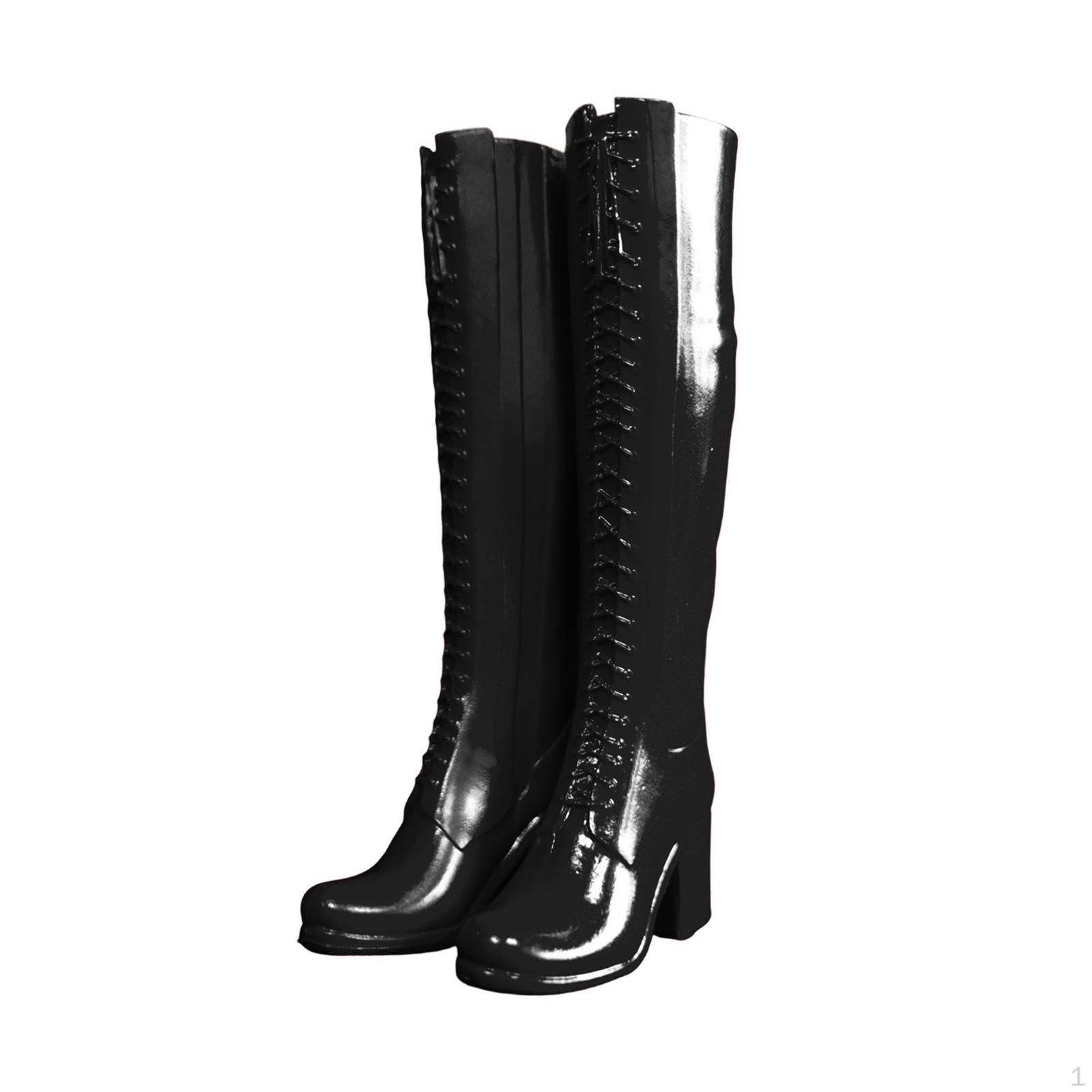 1 Pair Action Figure Doll Boots Knee High Heel Accessory PP Sole Round Toe Footwear Suitable for чёрный
1 Pair Action Figure Doll Boots Knee High Heel Accessory PP Sole Round Toe Footwear Suitable for чёрный
