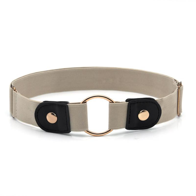 Fashionable Elastic Waist Belt For Women And Men With Metal Buckle For Casual And Office Wear Khaki
Fashionable Elastic Waist Belt For Women And Men With Metal Buckle For Casual And Office Wear Khaki