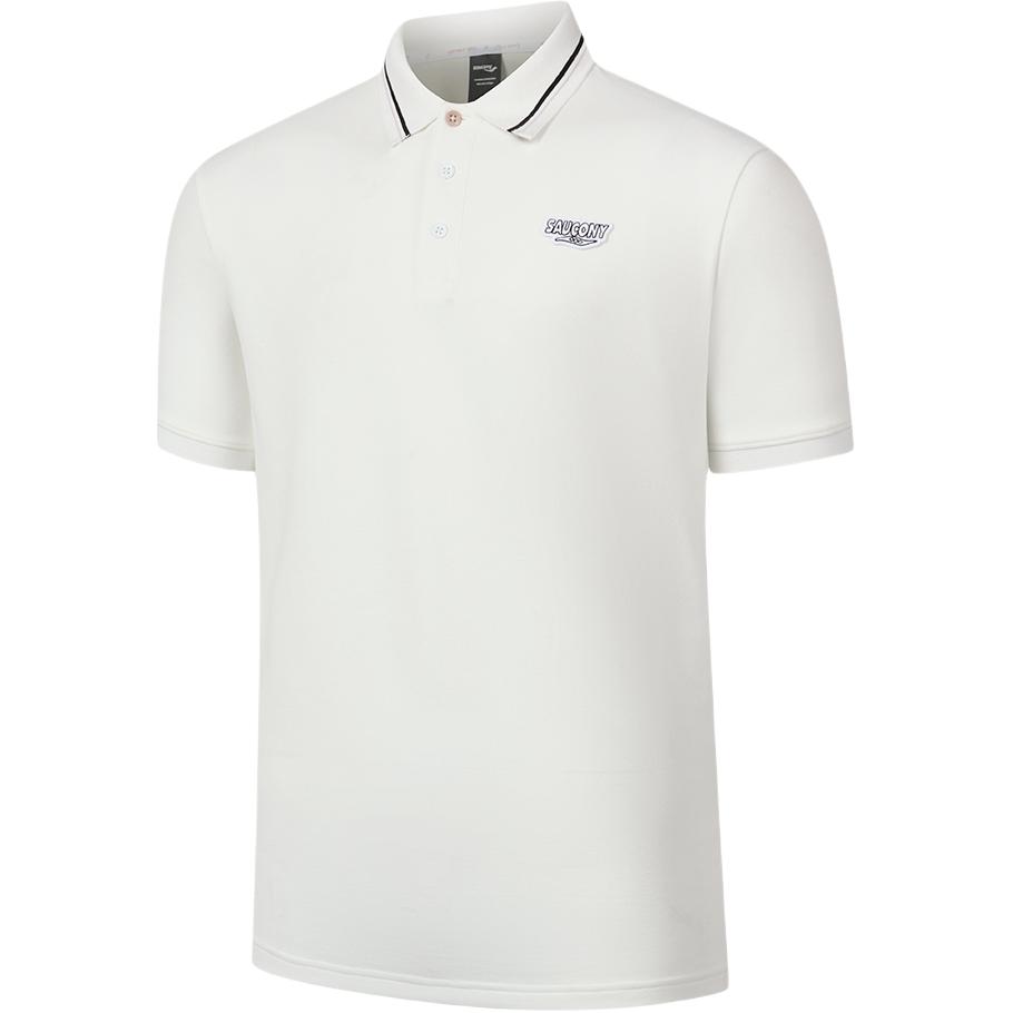 Saucony Nathan Bell Series Fashion Soft Versatile Short Sleeve Polo Shirt Unisex tops White SA2259SP41C-WT044 L 
Saucony Nathan Bell Series Fashion Soft Versatile Short Sleeve Polo Shirt Unisex tops White SA2259SP41C-WT044 L