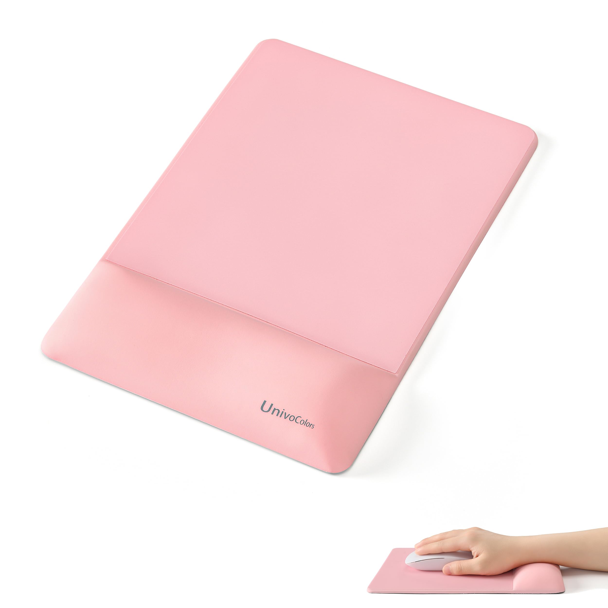 UnivoColors Mouse Pad with Integrated Wrist Premium PU Ergonomic Supports Reduces Memory Foam Relieves Wrist and Has a Bottom Rest, Material, Design,
UnivoColors Mouse Pad with Integrated Wrist Premium PU Ergonomic Supports Reduces Memory Foam Relieves Wrist and Has a Bottom Rest, Material, Design,