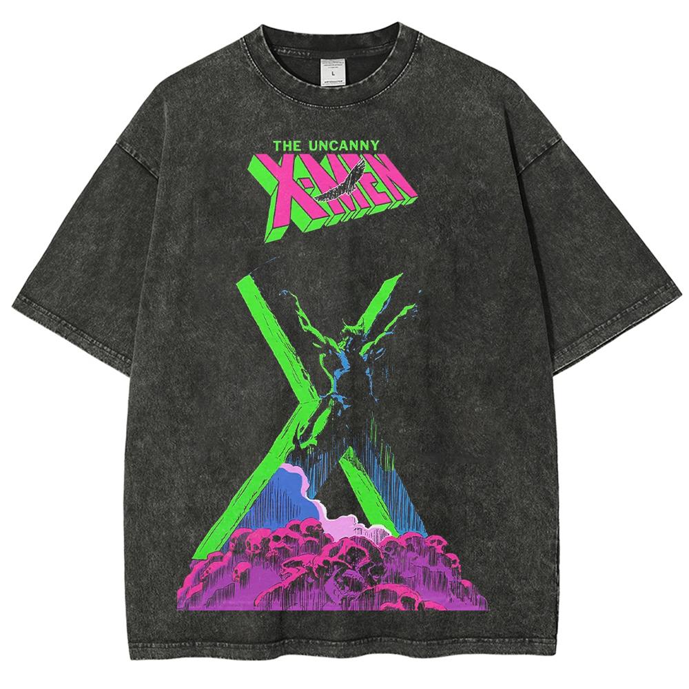Vintage XMen Superhero Comic Funny Gift Gym Graphic Washed Cotton Unisex Print Tshirt for Men Women Streetwear Men Clothing Top M
Vintage XMen Superhero Comic Funny Gift Gym Graphic Washed Cotton Unisex Print Tshirt for Men Women Streetwear Men Clothing Top M
