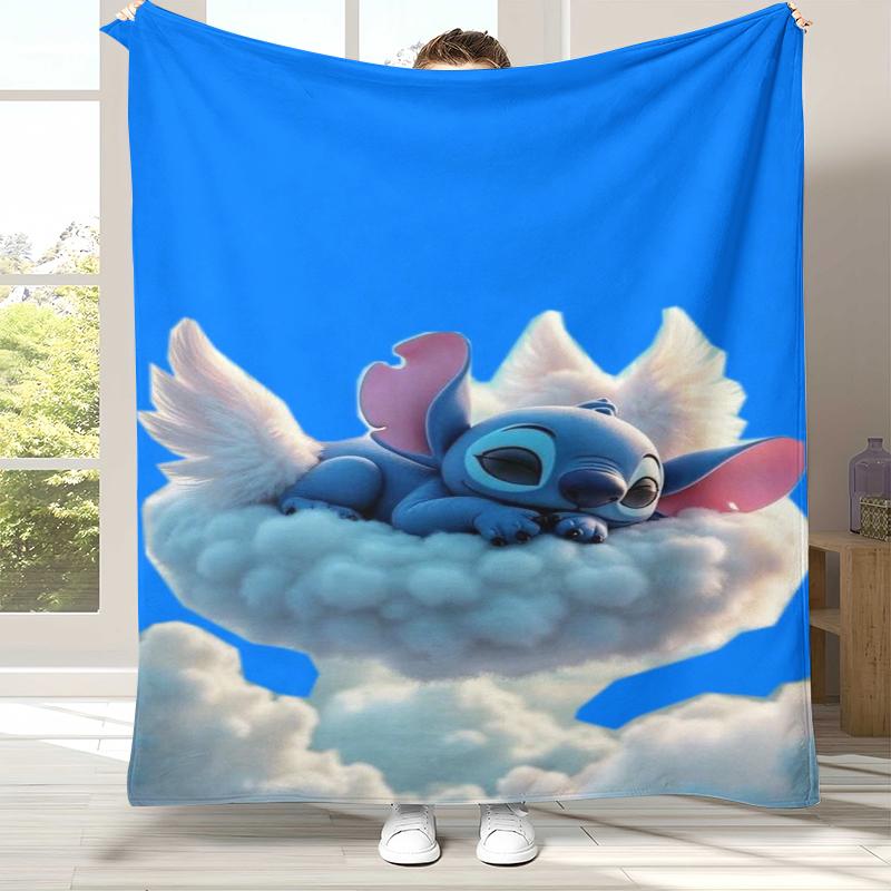 Kawaii S-Stitch Cartoon Flannel Blanket,Ultra Soft Warm Plush Throw for Home Bedroom Bed Sofa Cover Camping Picnic gift kids 75x90cm
Kawaii S-Stitch Cartoon Flannel Blanket,Ultra Soft Warm Plush Throw for Home Bedroom Bed Sofa Cover Camping Picnic gift kids 75x90cm