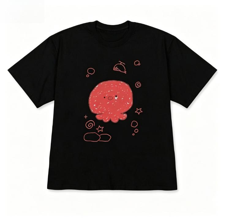 Kawaii Korean Style ShortSleeve Pink Jellyfish Graphic Tshirt Cute Black Ocean Aesthetic Casual Top Crew Neck Tee for Girl Boy S
Kawaii Korean Style ShortSleeve Pink Jellyfish Graphic Tshirt Cute Black Ocean Aesthetic Casual Top Crew Neck Tee for Girl Boy S
