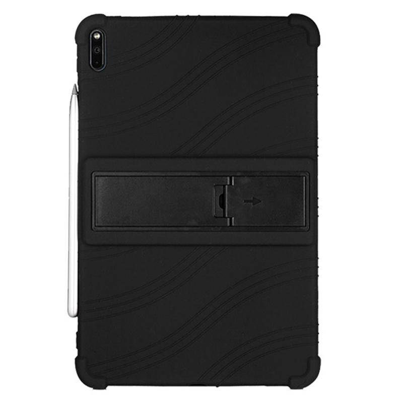 For Huawei MatePad Pro 10.8 (2021) MRR-W19 Shockproof Silicone Tablet Case PC Kickstand Protective Cover Black
For Huawei MatePad Pro 10.8 (2021) MRR-W19 Shockproof Silicone Tablet Case PC Kickstand Protective Cover Black