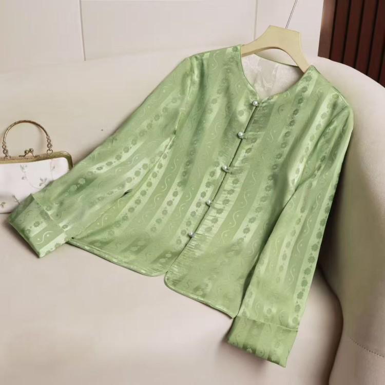 Elegant Women s 2026 Reversible Tang Suit Jacket with Frog Buttons - New Chinese National Style 2XL зелений
Elegant Women s 2026 Reversible Tang Suit Jacket with Frog Buttons - New Chinese National Style 2XL зелений