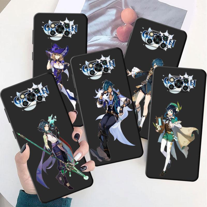 Black TPU Soft Case for Xiaomi Poco F4 M4 5G F1 M3 X4 X3 NFC F3 GT C40 X3 Pro M3 Pro M4 Pro X4 GT Phone Coque Genshin Impact
Black TPU Soft Case for Xiaomi Poco F4 M4 5G F1 M3 X4 X3 NFC F3 GT C40 X3 Pro M3 Pro M4 Pro X4 GT Phone Coque Genshin Impact