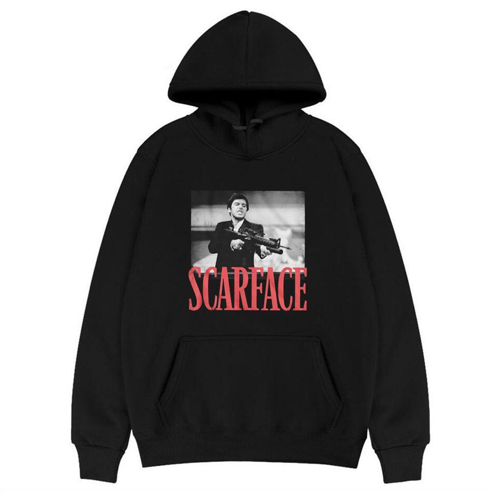 Scarface Tony Montana Big Guns Little Friend Unisex s Hoody Sweatshirt Pacino Gangster Movie Tops Unisex Woman Oversized Loose Hoodie
Scarface Tony Montana Big Guns Little Friend Unisex s Hoody Sweatshirt Pacino Gangster Movie Tops Unisex Woman Oversized Loose Hoodie