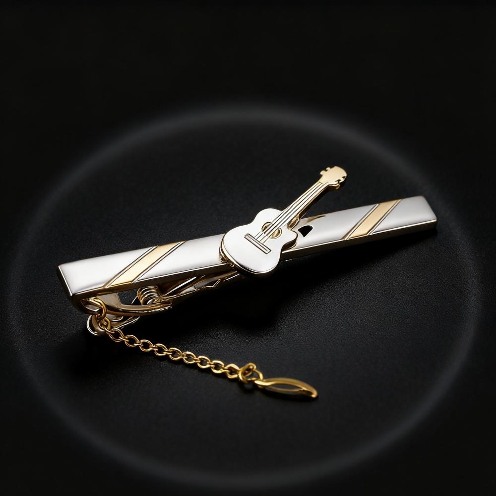 Золотые 3D Зажимы для галстука в виде музыкальных инструментов для мужчин - Уникальный чередующийся золотой и серебряный зажим для галстука с подарочной коробкой.
Золотые 3D Зажимы для галстука в виде музыкальных инструментов для мужчин - Уникальный чередующийся золотой и серебряный зажим для галстука с подарочной коробкой.