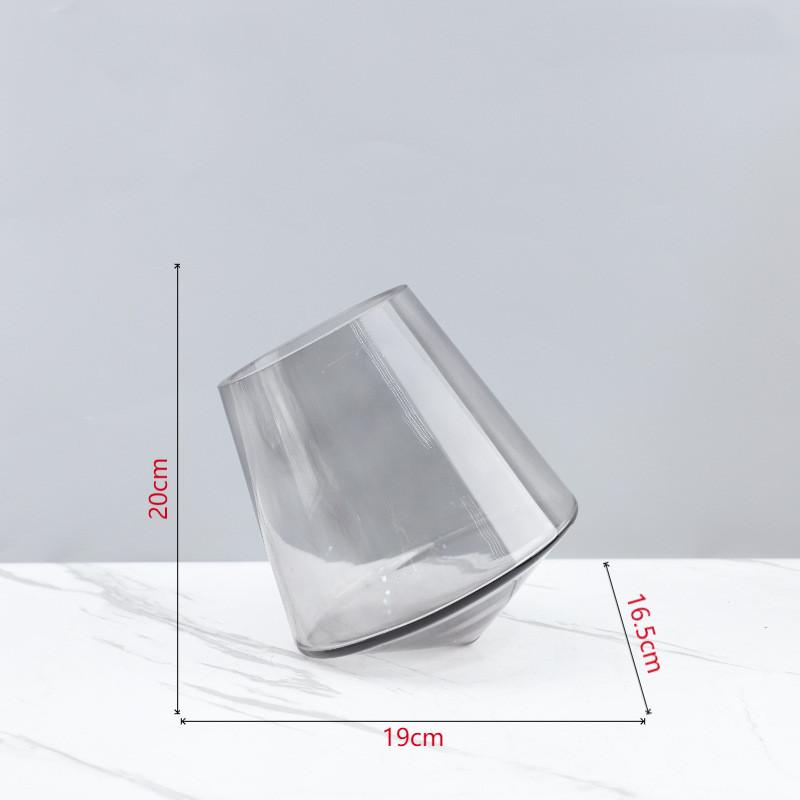 Creative Tumbler Cone Glass Art Vase, Brown Marble Square Decoration, Glass Container, Hydroponic Vase, Living Room Decoration
Creative Tumbler Cone Glass Art Vase, Brown Marble Square Decoration, Glass Container, Hydroponic Vase, Living Room Decoration