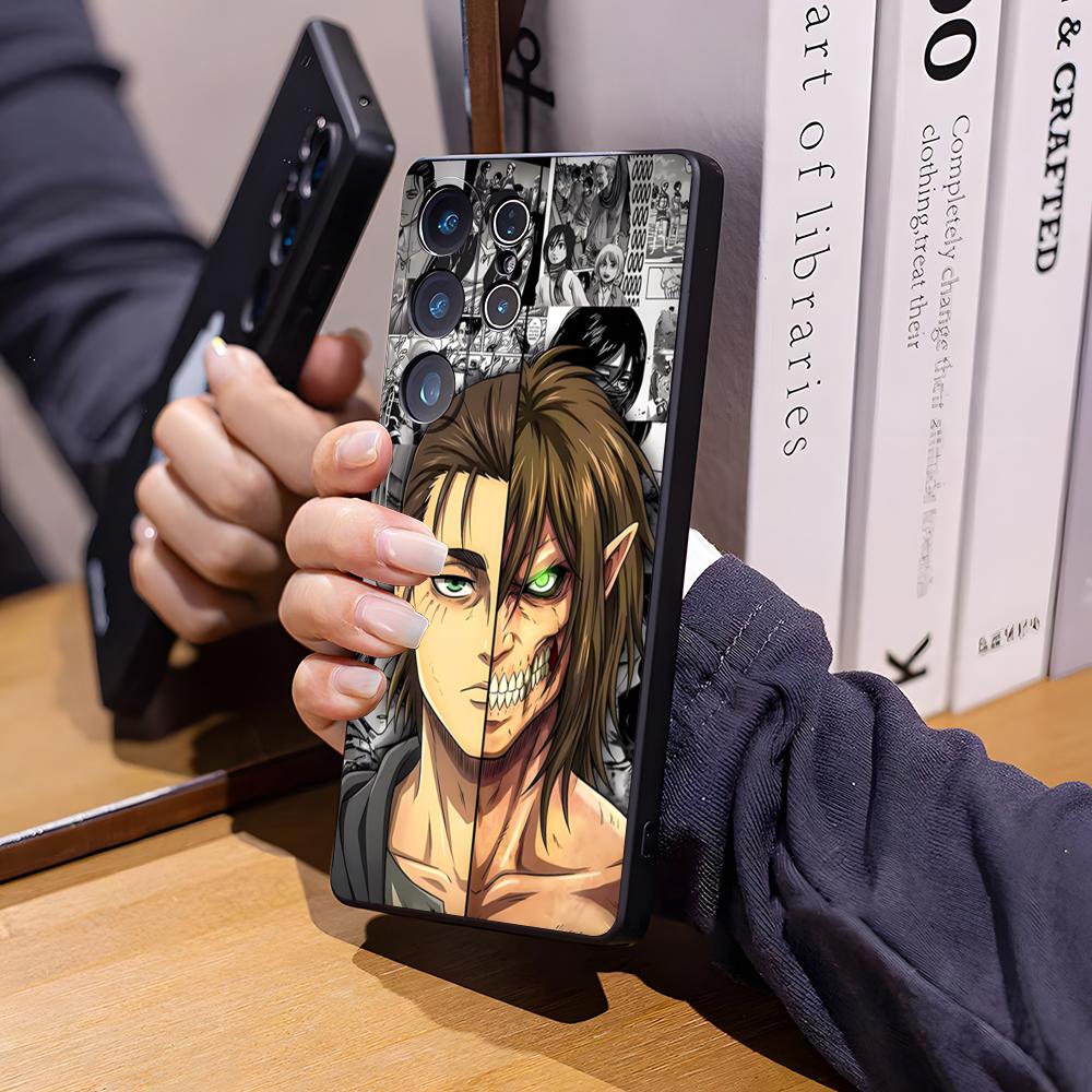 Hot Anime Black Attack On Titan Phone Case For Samsung S26 Ultra S25 Edge Ultra S23 S22 S21 S20 Ultra Plus S24 Fe Cover Samsung S23
Hot Anime Black Attack On Titan Phone Case For Samsung S26 Ultra S25 Edge Ultra S23 S22 S21 S20 Ultra Plus S24 Fe Cover Samsung S23