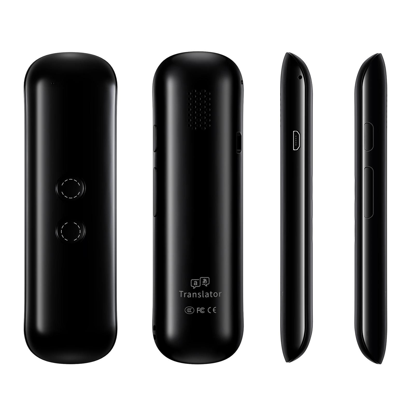 Voice Language Translator Device Real Time Translator Support 127 Languages Two-Way Translator in APP Photo and Translating чорний
Voice Language Translator Device Real Time Translator Support 127 Languages Two-Way Translator in APP Photo and Translating чорний