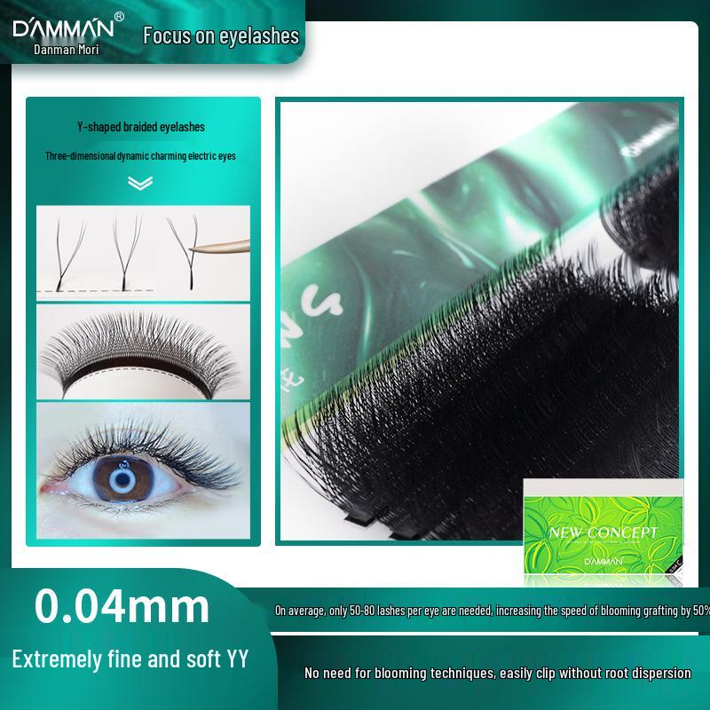 Shuangsheng 3D Dynamic Grafted Eyelashes, Natural YY Style, Soft 0.04mm, Instant Blooming, No-Scattering Fairy Design. C-curl Sliding Box New Packaging
Shuangsheng 3D Dynamic Grafted Eyelashes, Natural YY Style, Soft 0.04mm, Instant Blooming, No-Scattering Fairy Design. C-curl Sliding Box New Packaging
