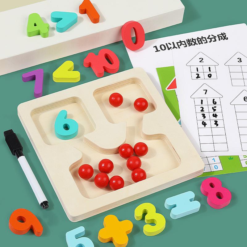 Montessori Children Counting Math Toys Arithmetic Addition Subtraction Teaching Aid With Answer Sheet Logical Thinking Learning
Montessori Children Counting Math Toys Arithmetic Addition Subtraction Teaching Aid With Answer Sheet Logical Thinking Learning