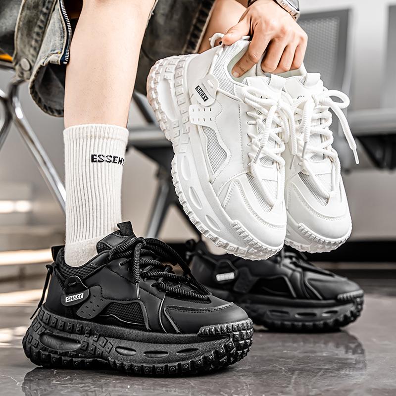 New Fashion Men s Four Seasons Comfortable Thick Sole Shoes Students BoysTrending Soft Sole Breathable Casual Running Sneakers 44 білий
New Fashion Men s Four Seasons Comfortable Thick Sole Shoes Students BoysTrending Soft Sole Breathable Casual Running Sneakers 44 білий