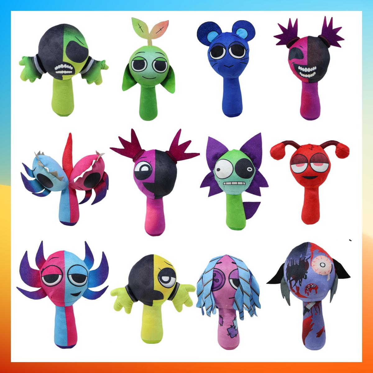 2025 Sprunki Incredibox Мягкие игрушки Sprunky Peluche Мягкая плюшевая игрушка для игр, мультфильмов, детских подарков на день рождения, Рождественский подарок 20-28CM
2025 Sprunki Incredibox Мягкие игрушки Sprunky Peluche Мягкая плюшевая игрушка для игр, мультфильмов, детских подарков на день рождения, Рождественский подарок 20-28CM