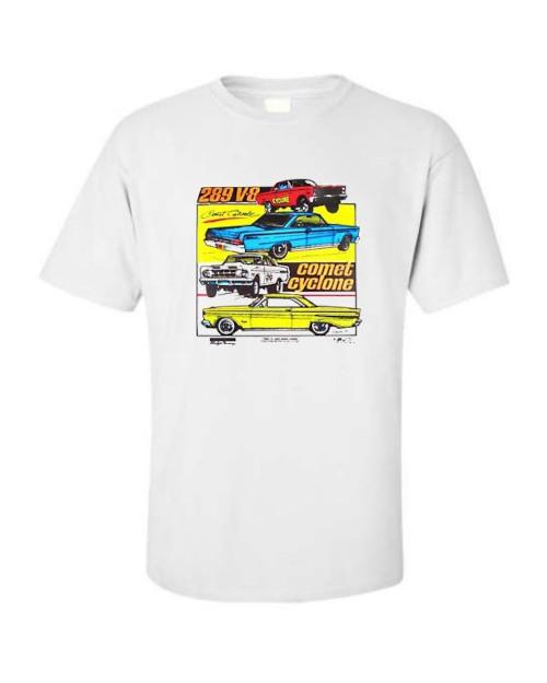 1964 1965 Mercury Comet Cyclone Classic Muscle Car T-shirt SINGLE and DOUBLE Print XL
1964 1965 Mercury Comet Cyclone Classic Muscle Car T-shirt SINGLE and DOUBLE Print XL