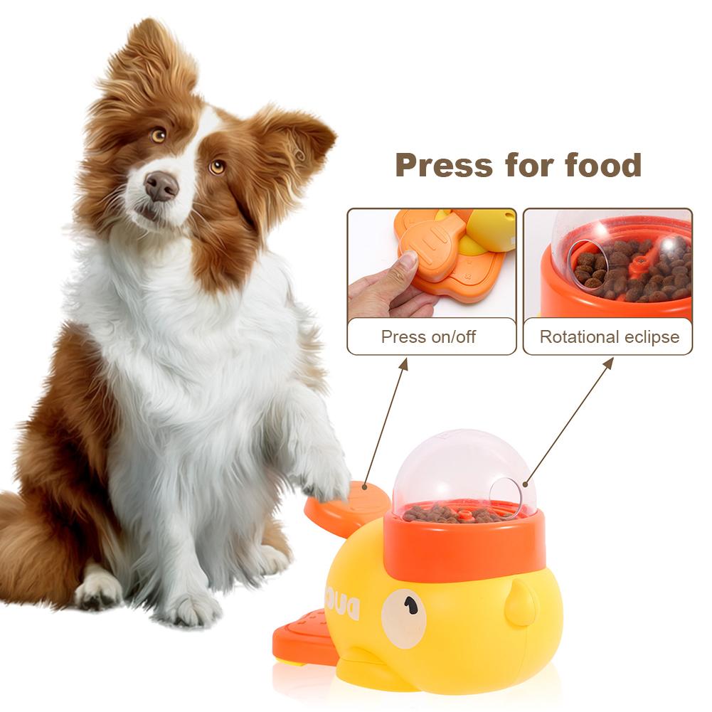Yellow Duck-Shaped Interactive Feeder Pet Automatic Feeding Machine Dog Puzzle Feeder Food Snack Feeder for Dog Cat Training жовтий
Yellow Duck-Shaped Interactive Feeder Pet Automatic Feeding Machine Dog Puzzle Feeder Food Snack Feeder for Dog Cat Training жовтий