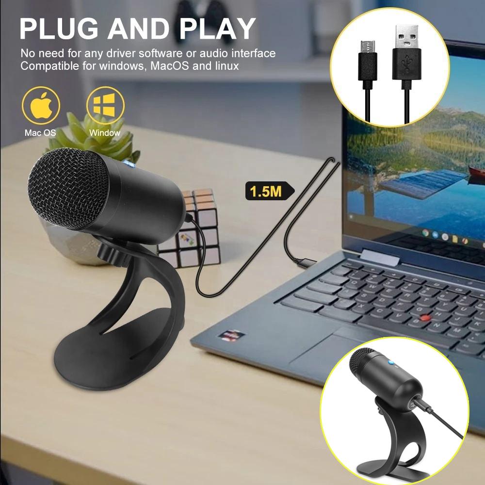 USB-проводной микрофон DSP Интеллектуальное шумоподавление 360 ° Чувствительный звукосниматель Записывающий микрофон для ПК Компьютерная потоковая передача игр Подкаст Встроенная звуковая карта
USB-проводной микрофон DSP Интеллектуальное шумоподавление 360 ° Чувствительный звукосниматель Записывающий микрофон для ПК Компьютерная потоковая передача игр Подкаст Встроенная звуковая карта