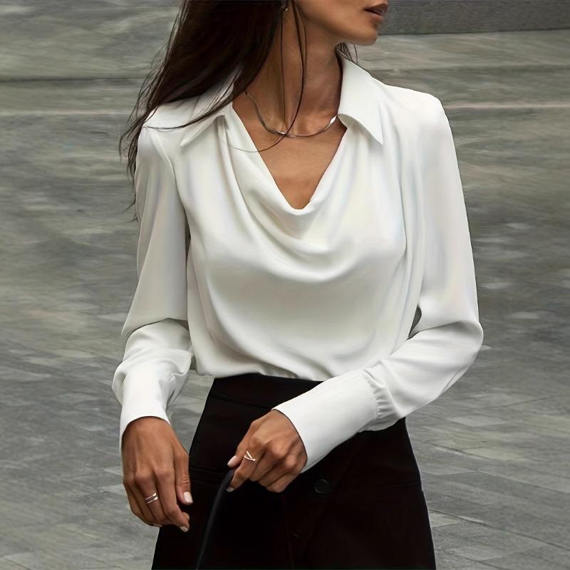 Fashion Elegant Swing Collar Loose Women Shirt Solid Color Simple Office Long Sleeve Top Casual Spring Autumn Shirt Woman Clothing XXL
Fashion Elegant Swing Collar Loose Women Shirt Solid Color Simple Office Long Sleeve Top Casual Spring Autumn Shirt Woman Clothing XXL
