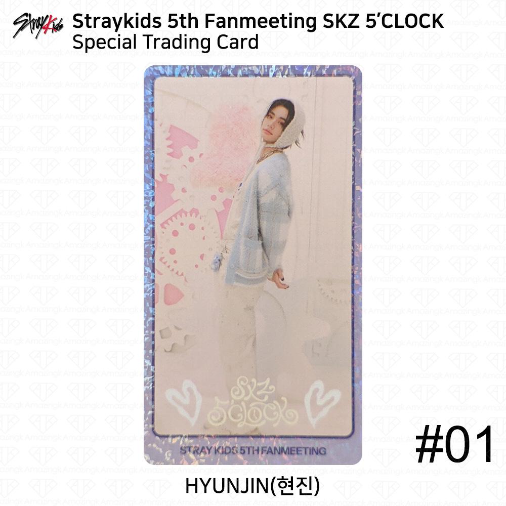 STRAY KIDS 5th Fanmeeting SKZ 5 CLOCK Официальная MD Специальная коллекционная карточка KPOP Hyunjin - Trading Card #1
STRAY KIDS 5th Fanmeeting SKZ 5 CLOCK Официальная MD Специальная коллекционная карточка KPOP Hyunjin - Trading Card #1