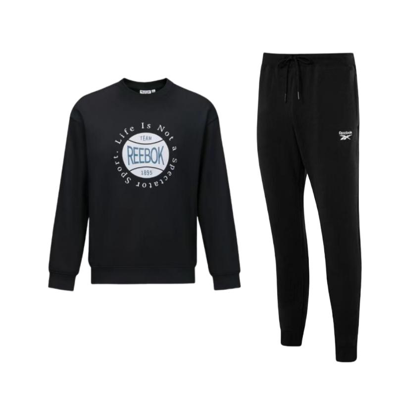 Reebok Soft And Comfortable Crew Neck Pullover Letter Long Sleeve Top Outdoor Classic Drawstring Pants Casual Sports Suit Men suit GR8491+24FRM313UGH0 XXL
Reebok Soft And Comfortable Crew Neck Pullover Letter Long Sleeve Top Outdoor Classic Drawstring Pants Casual Sports Suit Men suit GR8491+24FRM313UGH0 XXL