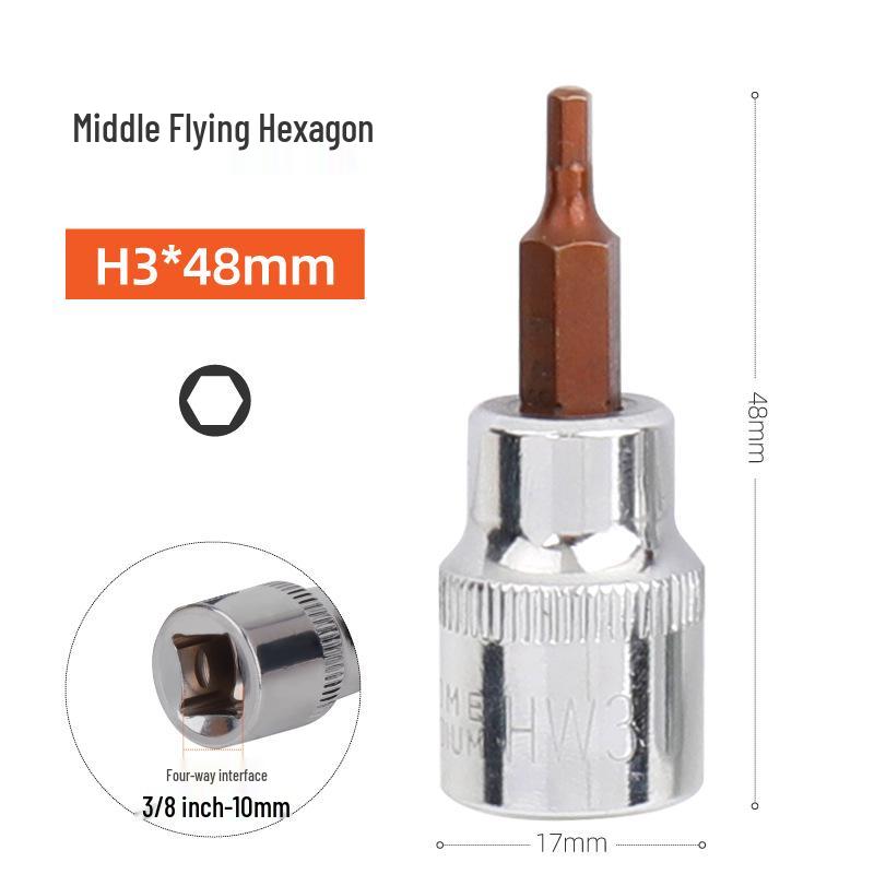 Middle Fly T25-T45 Torx Phillips Hex Screwdriver Set
Middle Fly T25-T45 Torx Phillips Hex Screwdriver Set