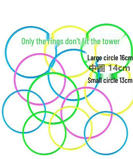 Family Fun Ring Toss & Stacking Game for Kids and Parents at Amusement Parks
Family Fun Ring Toss & Stacking Game for Kids and Parents at Amusement Parks