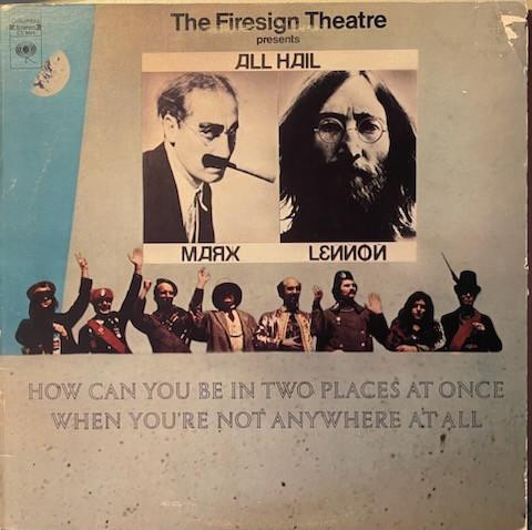 LP Record FIRESIGN THEATRE How Can You Be In Two Places At Onc CS9884 Columbia Canada Classical Used
LP Record FIRESIGN THEATRE How Can You Be In Two Places At Onc CS9884 Columbia Canada Classical Used