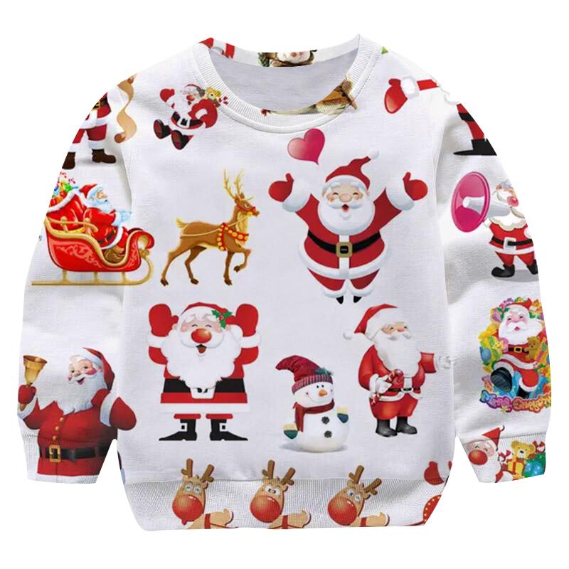 2025 New 4-14 Years Christmas Deer Sweatshirt For Girls And Boys Big Size Autumn Cartoon Snowman Christmas Kids Round Neck Christmas Tops 3-4 Years
2025 New 4-14 Years Christmas Deer Sweatshirt For Girls And Boys Big Size Autumn Cartoon Snowman Christmas Kids Round Neck Christmas Tops 3-4 Years