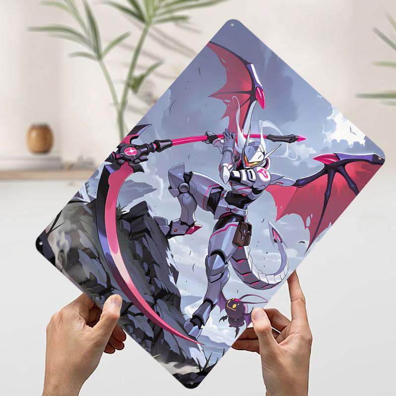 Futuristic Dragon Knight With Scythe Tin Plaque Poster Customized Wall Art Retro Vintage Metal Signs for Man Cave Home Decor 7.9x11.8In(20x30cm)
Futuristic Dragon Knight With Scythe Tin Plaque Poster Customized Wall Art Retro Vintage Metal Signs for Man Cave Home Decor 7.9x11.8In(20x30cm)
