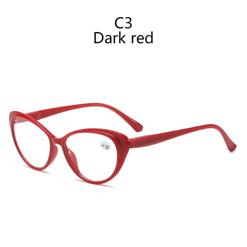 Fashion Spring Legs Cat Eye Glasses Women Reading Glasses Men Hyperopia Computer Reading Glasses Blue Light Readers Diopter +4.0
Fashion Spring Legs Cat Eye Glasses Women Reading Glasses Men Hyperopia Computer Reading Glasses Blue Light Readers Diopter +4.0