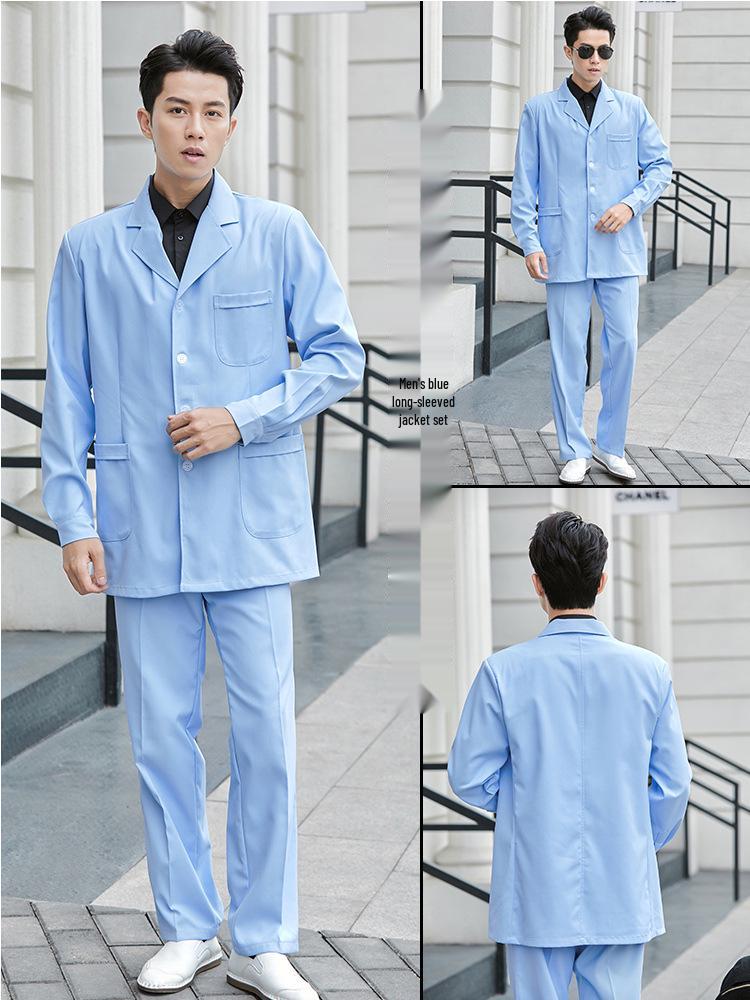 Чоловічий білий халат з коротким рукавом, медичний робочий одяг для лікарів та стоматологів S
Чоловічий білий халат з коротким рукавом, медичний робочий одяг для лікарів та стоматологів S