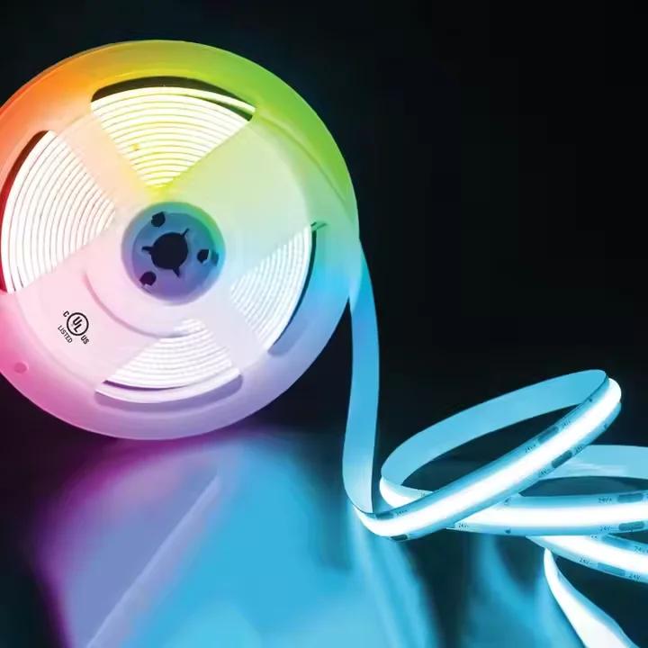 DC5V SPI Dream Color Flexible Ribbon Tape RGBIC Neon LED Strip 5M lamp tape For DIY Neon Deocoration Lighting 576Leds/M 8MM RA90 5m
DC5V SPI Dream Color Flexible Ribbon Tape RGBIC Neon LED Strip 5M lamp tape For DIY Neon Deocoration Lighting 576Leds/M 8MM RA90 5m