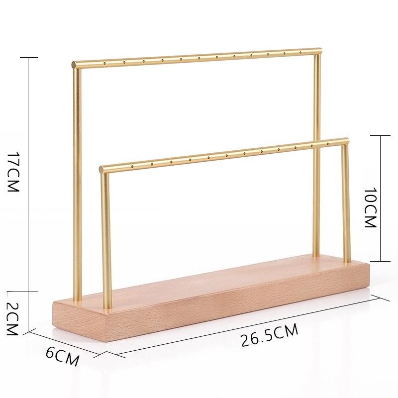 Multiple Jewelry Display Rack Solid Wood Eardrop Storage Stand Earrings Trinket Showcase Hanger Desktop Jewellery Displays Shelf
Multiple Jewelry Display Rack Solid Wood Eardrop Storage Stand Earrings Trinket Showcase Hanger Desktop Jewellery Displays Shelf