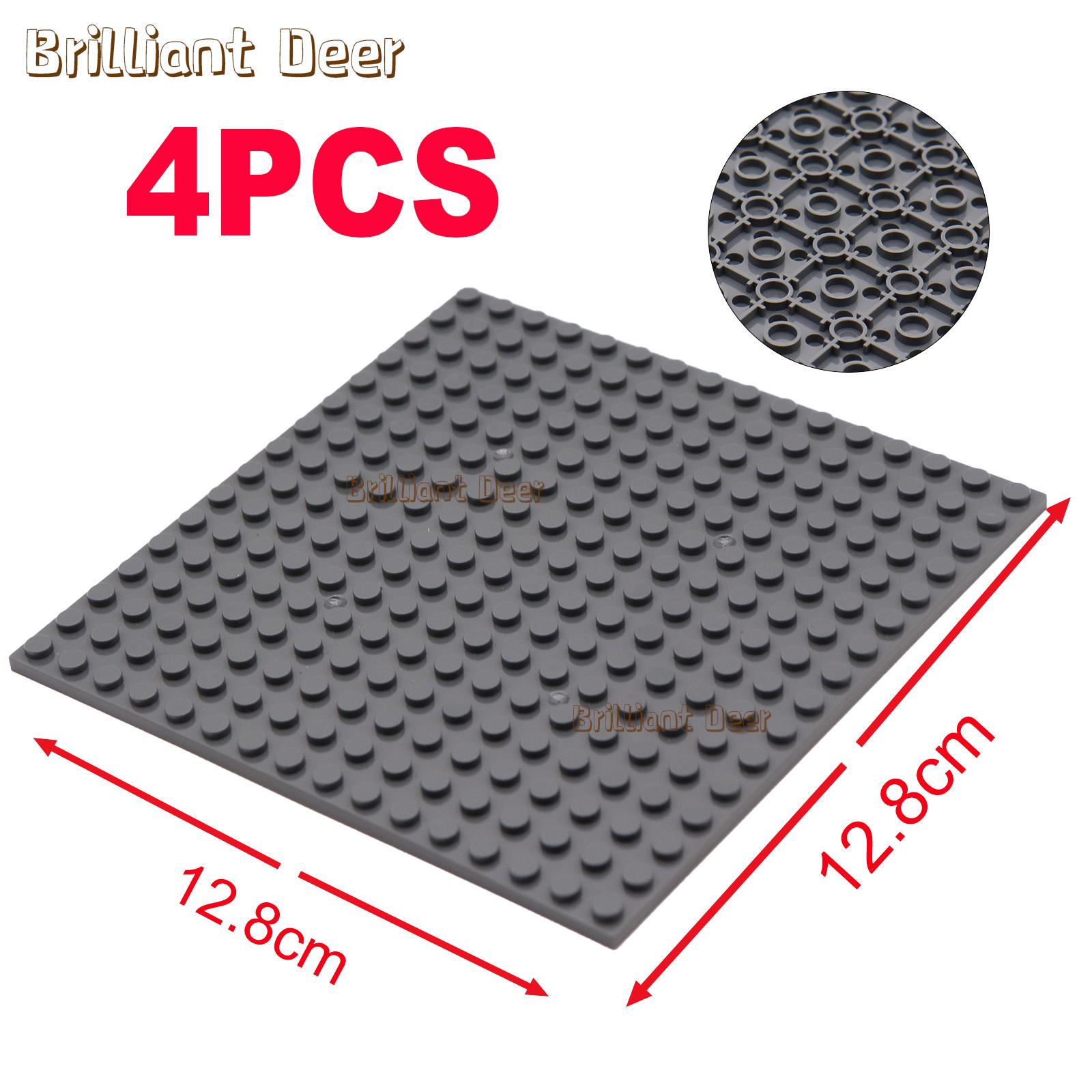 4Pcs Double Sided 16X16 Dots Classic Baseplate Building Blocks Bricks Base Plates Diy Moc Building Blocks City Construction Toys
4Pcs Double Sided 16X16 Dots Classic Baseplate Building Blocks Bricks Base Plates Diy Moc Building Blocks City Construction Toys