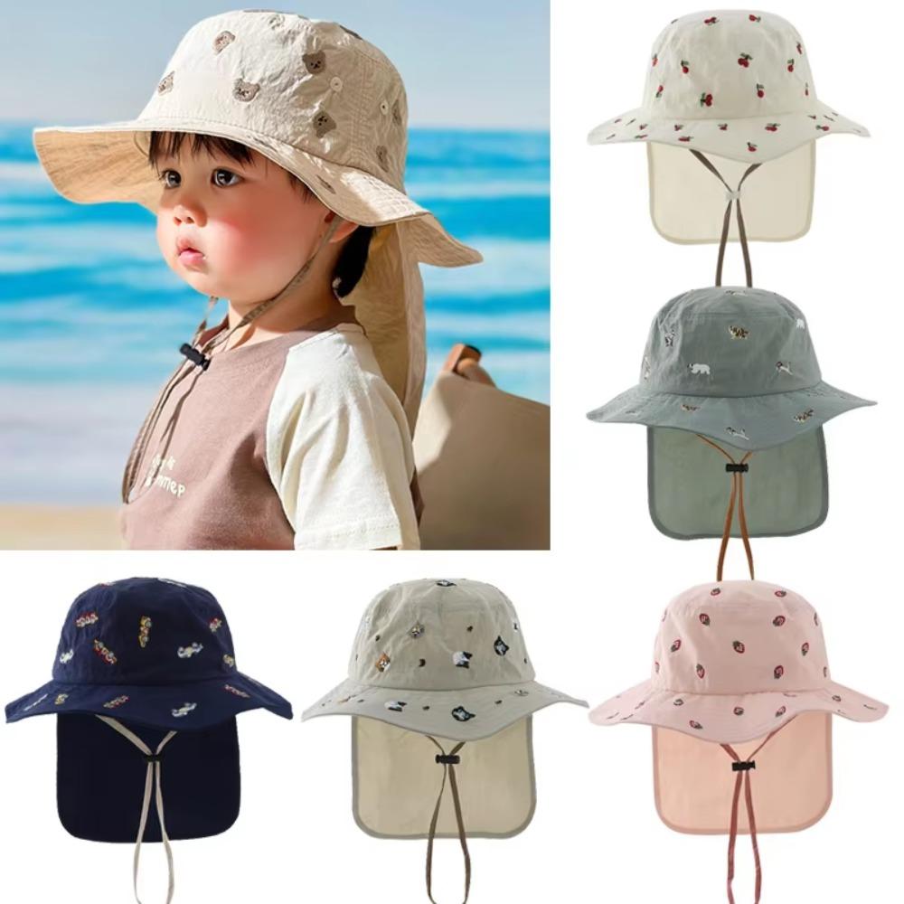 Kawaii Children Panama Cap Neck Protection Broad Brim Bucket Hat Casual Baby Sun Hat Summer Style 6
Kawaii Children Panama Cap Neck Protection Broad Brim Bucket Hat Casual Baby Sun Hat Summer Style 6