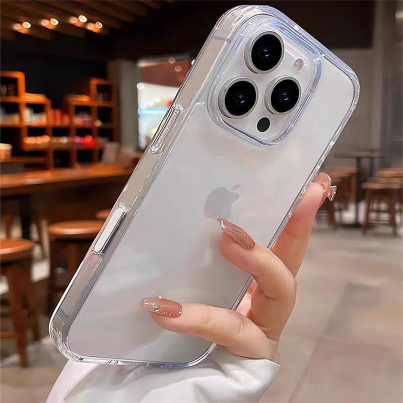 The Touch Phone Case Is Suitable for The Apple 15promax Protective Case and The Iphone14plus Shell. It Is Simple and Transparent iPhone 16 Plus
The Touch Phone Case Is Suitable for The Apple 15promax Protective Case and The Iphone14plus Shell. It Is Simple and Transparent iPhone 16 Plus