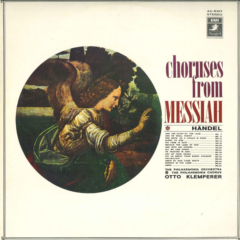 LP Record OTTO KLEMPERER, PHILHARMONIA ORCHES - Oratorio Messiah - Selection of C AA8401PROMO ANGEL Japan Classical Used
LP Record OTTO KLEMPERER, PHILHARMONIA ORCHES - Oratorio Messiah - Selection of C AA8401PROMO ANGEL Japan Classical Used