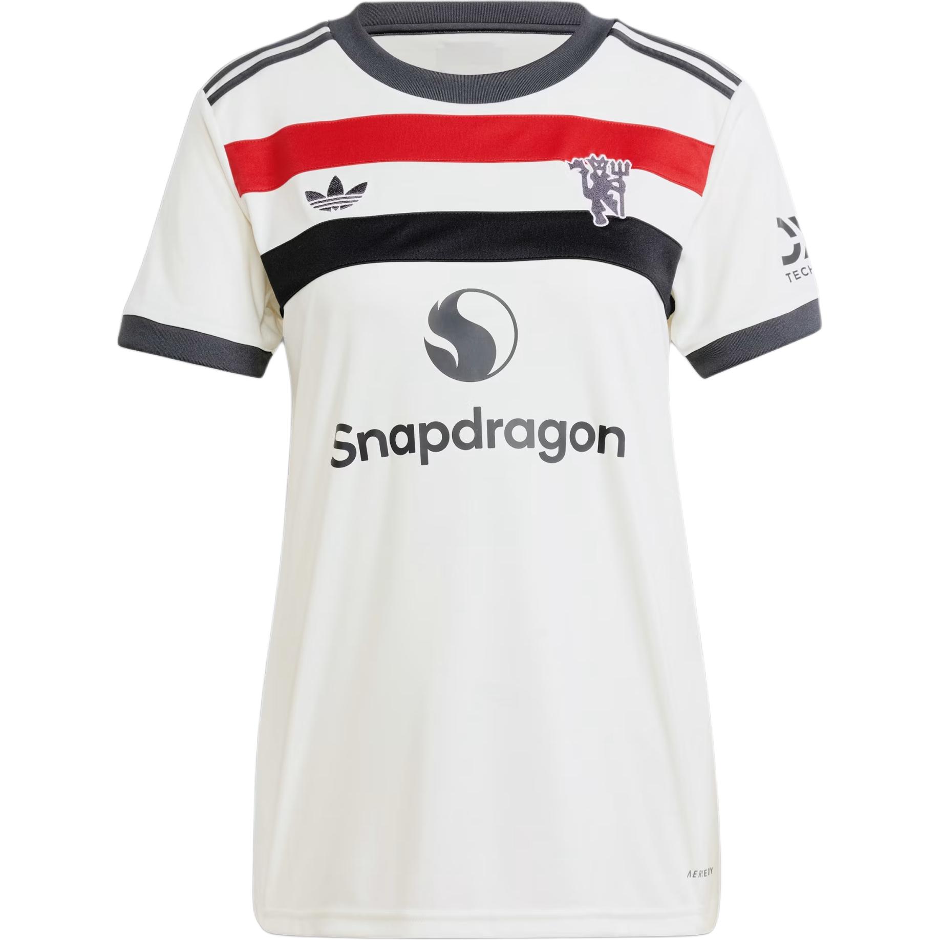 Adidas Originals SS24 Manchester United Retro Jersey Round Neck Letter Casual Short Sleeve Football Shirt Women tops Gray White IY7803 L
Adidas Originals SS24 Manchester United Retro Jersey Round Neck Letter Casual Short Sleeve Football Shirt Women tops Gray White IY7803 L