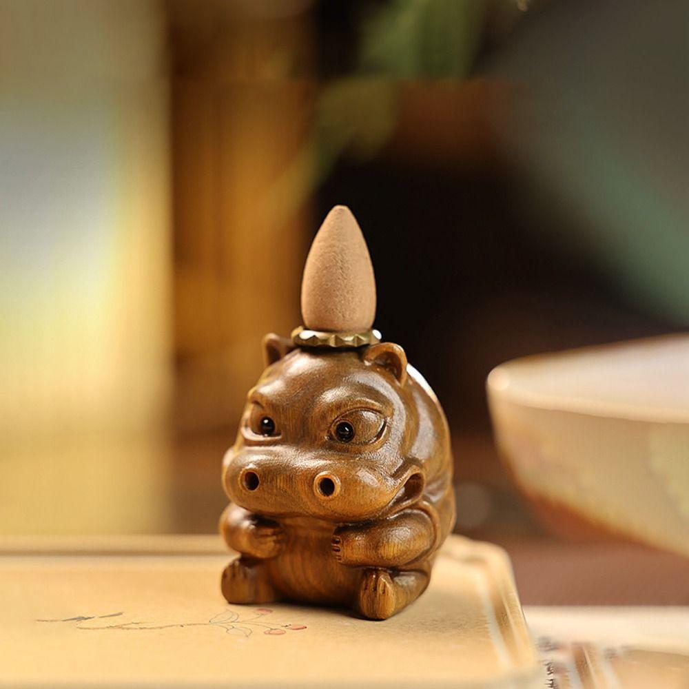 Cartoon Animal Inverted Incense Tray Cute Green Sandalwood Incense Holder Interior style 2
Cartoon Animal Inverted Incense Tray Cute Green Sandalwood Incense Holder Interior style 2