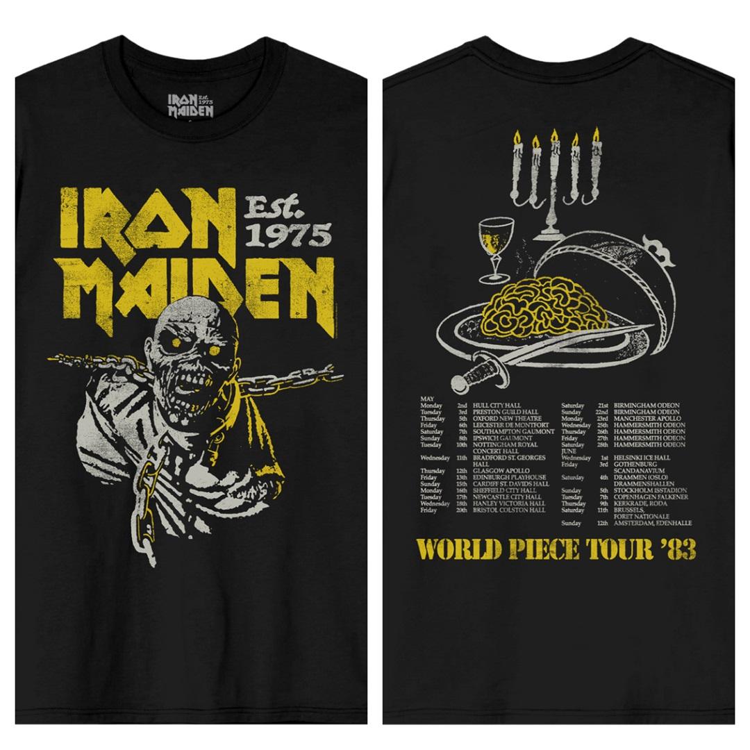 Iron Maiden Somewhere in Time Double Sided Print T-Shirt, Heavy Metal Rock Band Cyborg Eddie Graphic Tee, Unisex Classic Black Streetwear S чорний
Iron Maiden Somewhere in Time Double Sided Print T-Shirt, Heavy Metal Rock Band Cyborg Eddie Graphic Tee, Unisex Classic Black Streetwear S чорний